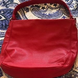 Thirty one red hobo bag